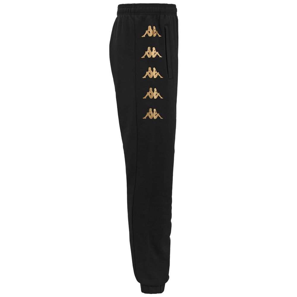 Men Kappa 4 Football Gaudo Pants Black | CB0912735