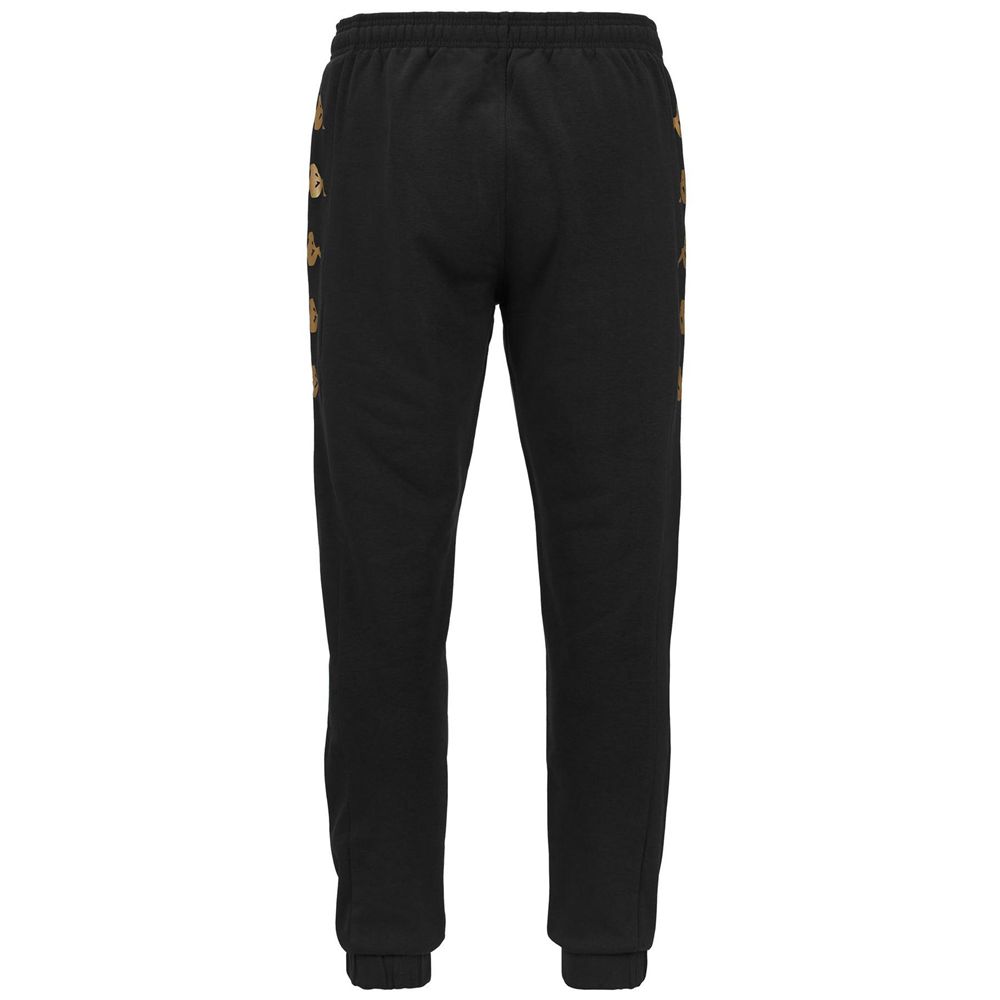 Men Kappa 4 Football Gaudo Pants Black | CB0912735