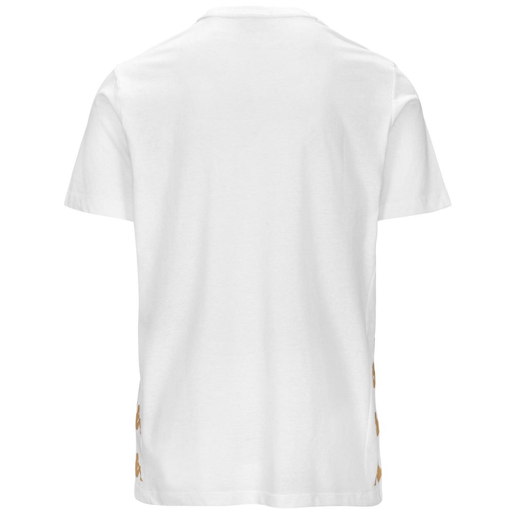 Men Kappa 4 Football Giovo T-Shirt White | AG8459762