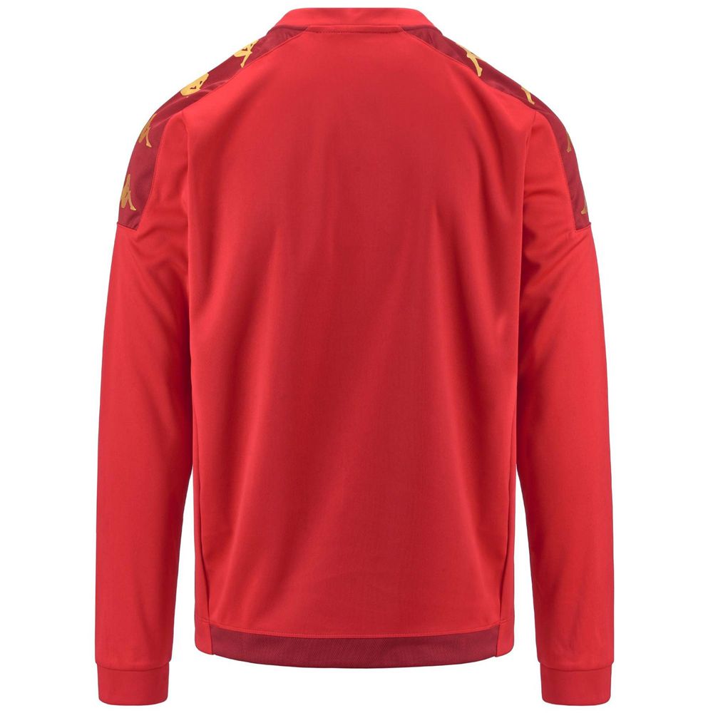 Men Kappa 4 Football Giullio Jacket Red | UI6428359