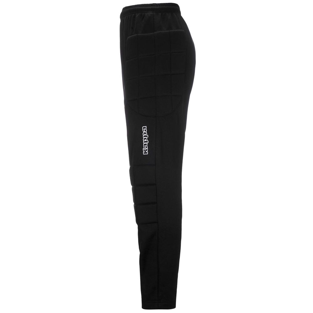 Men Kappa 4 Football Gk Longpant Pants Black | NP4876239