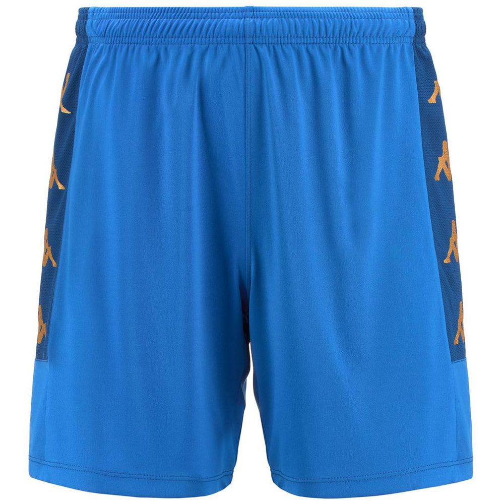 Men Kappa 4 Football Gondo Shorts Blue | MW2476395