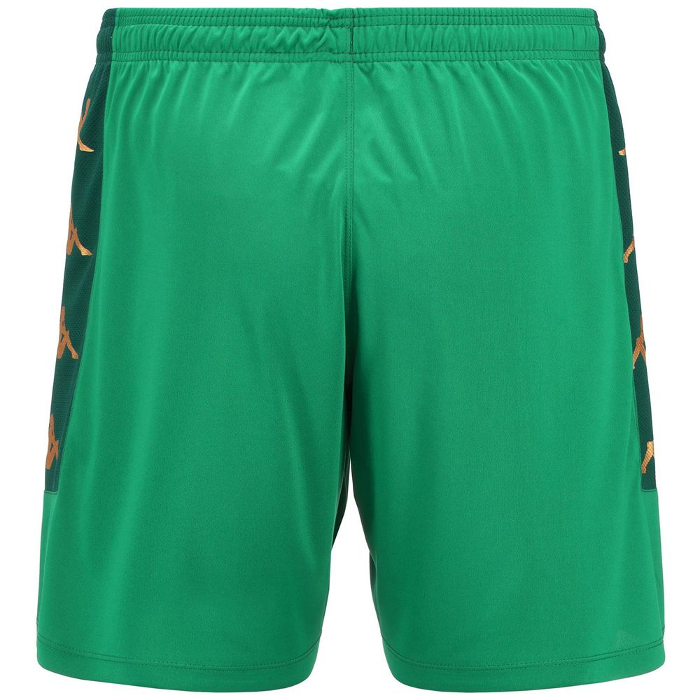 Men Kappa 4 Football Gondo Shorts Green | LA3275619