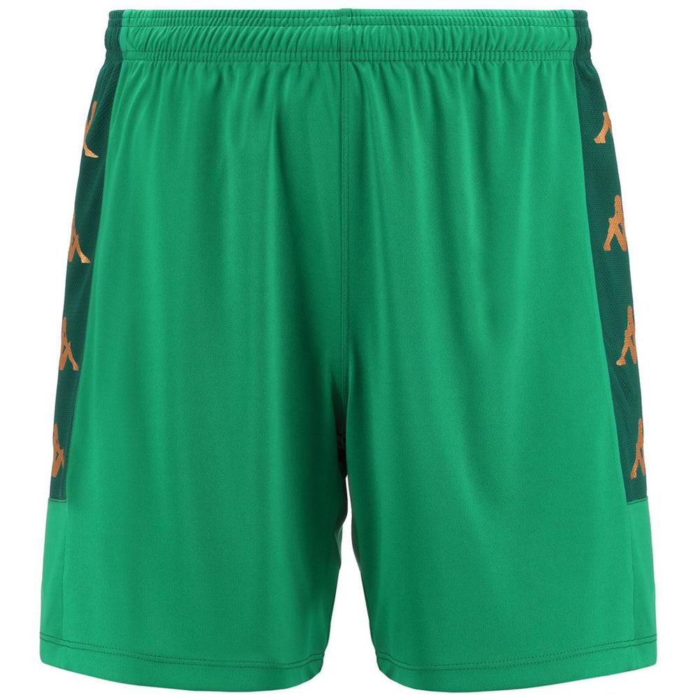 Men Kappa 4 Football Gondo Shorts Green | LA3275619