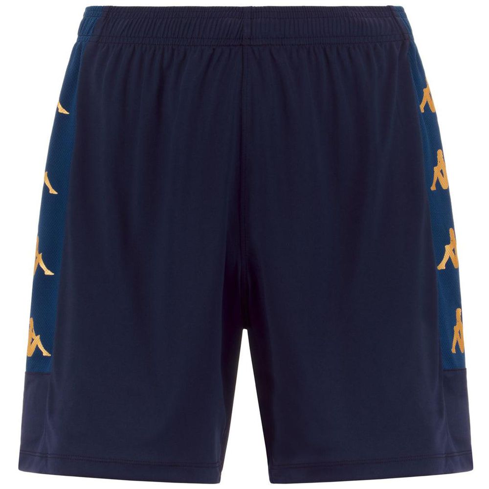 Men Kappa 4 Football Gondo Shorts Navy | LD1530794