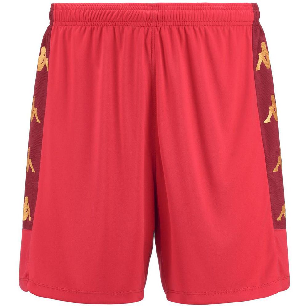 Men Kappa 4 Football Gondo Shorts Red | PU7286593