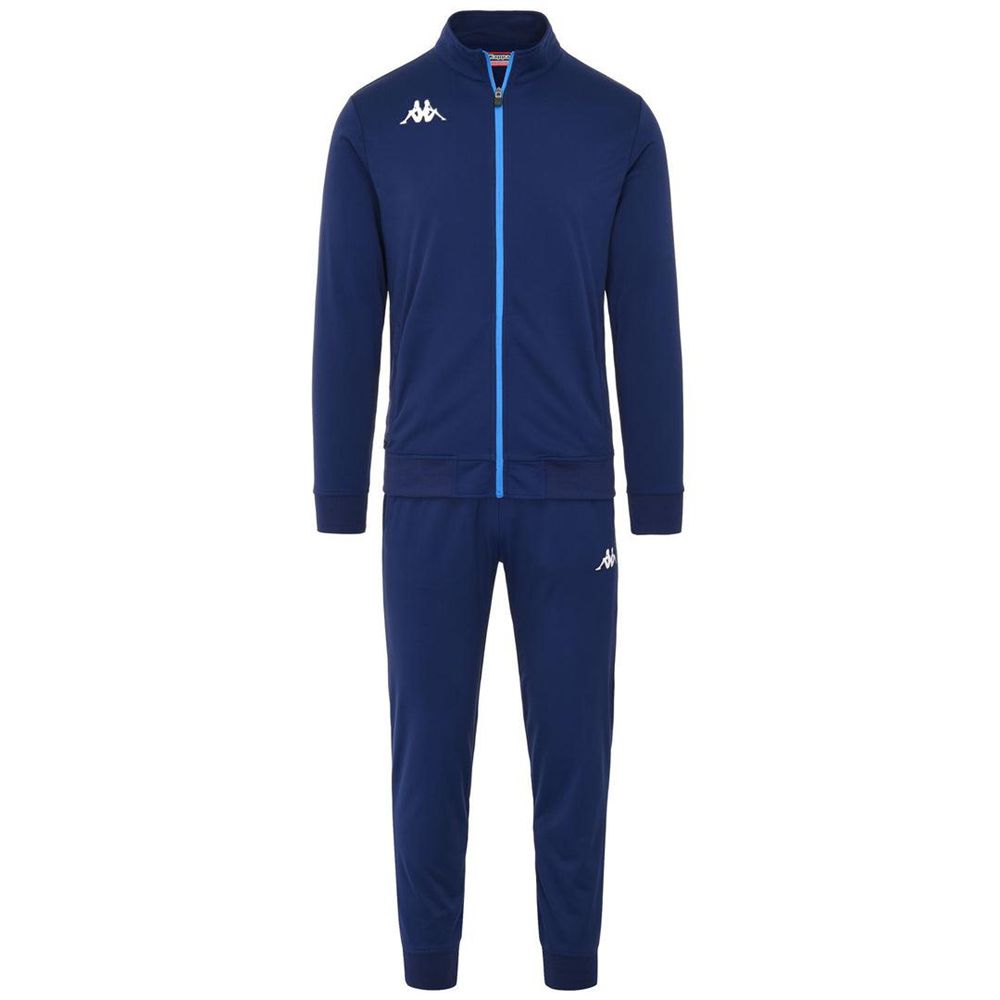 Men Kappa 4 Football Nabeco Tracksuit Blue | UX6305128