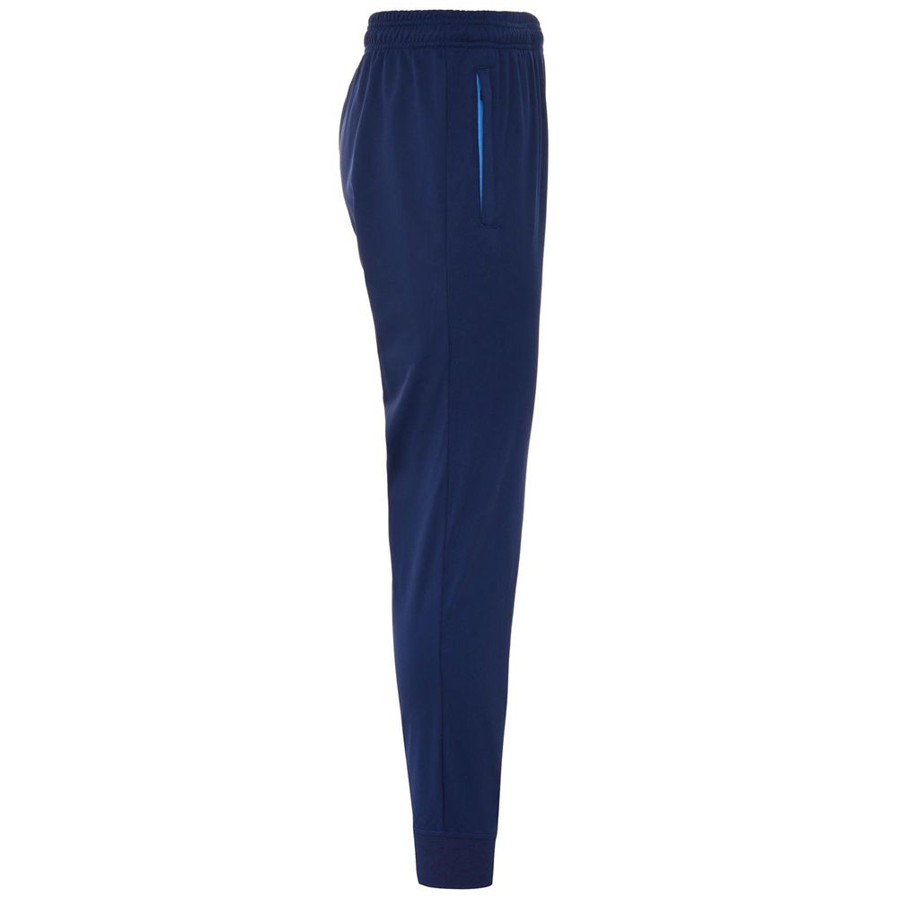 Men Kappa 4 Football Nabecopan Pants Navy | DK6845321