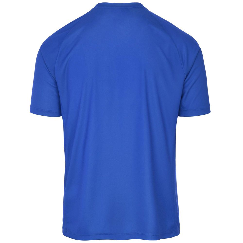 Men Kappa 4 Football Narsatex Jersey Blue | ZH6183509