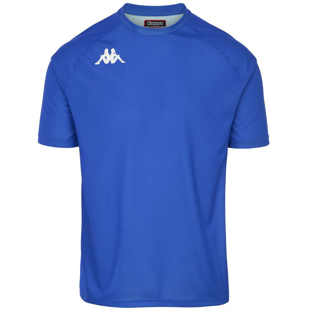 Men Kappa 4 Football Narsatex Jersey Blue | ZH6183509