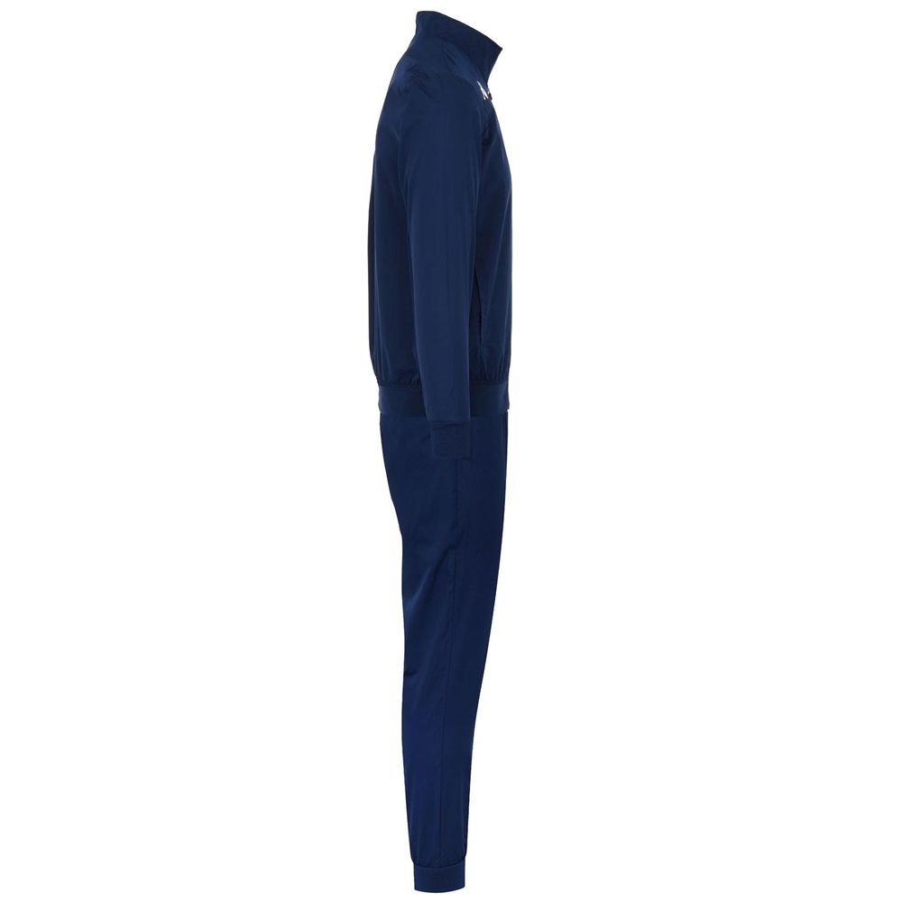 Men Kappa 4 Football Nasteco Tracksuit Blue | IU6372804