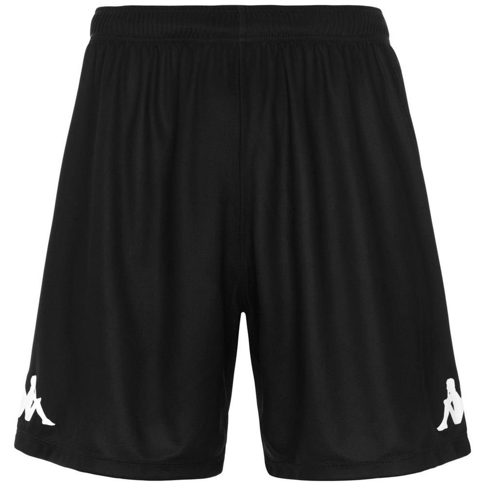 Men Kappa 4 Football Nurcheta Shorts Black | RC7869135