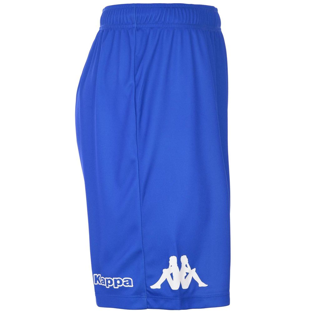 Men Kappa 4 Football Nurcheta Shorts Blue | IB9471653