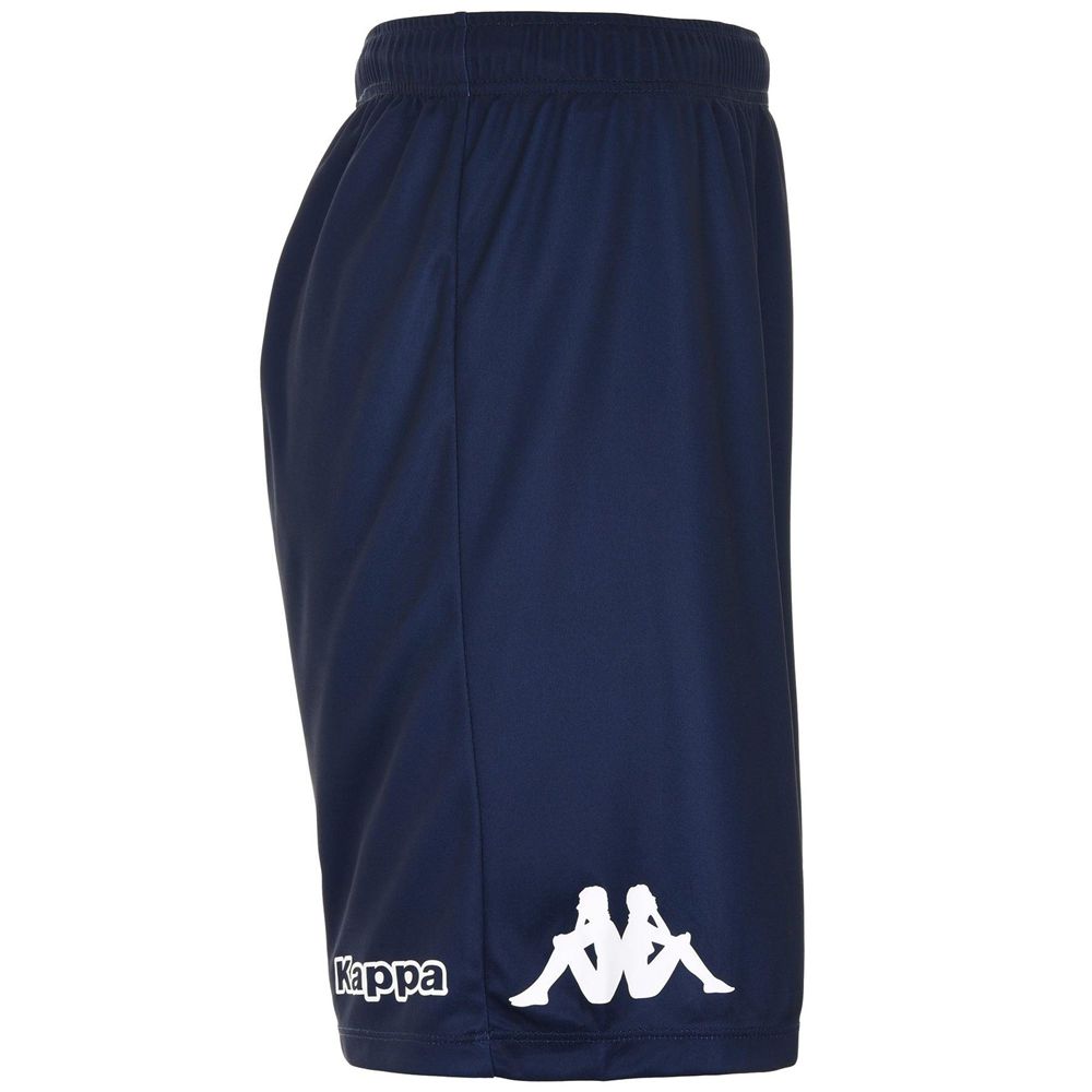 Men Kappa 4 Football Nurcheta Shorts Navy | OL5843196