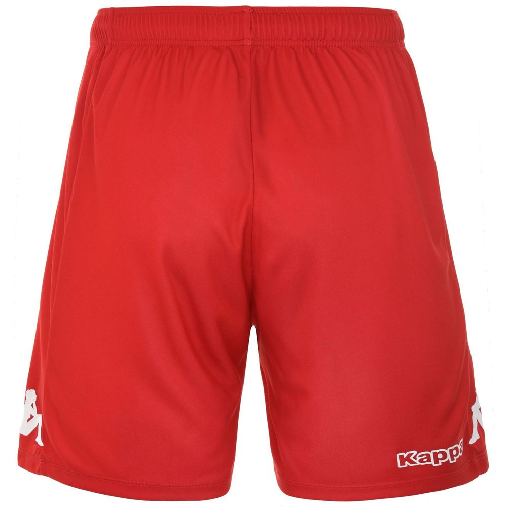 Men Kappa 4 Football Nurcheta Shorts Red | ST1059837