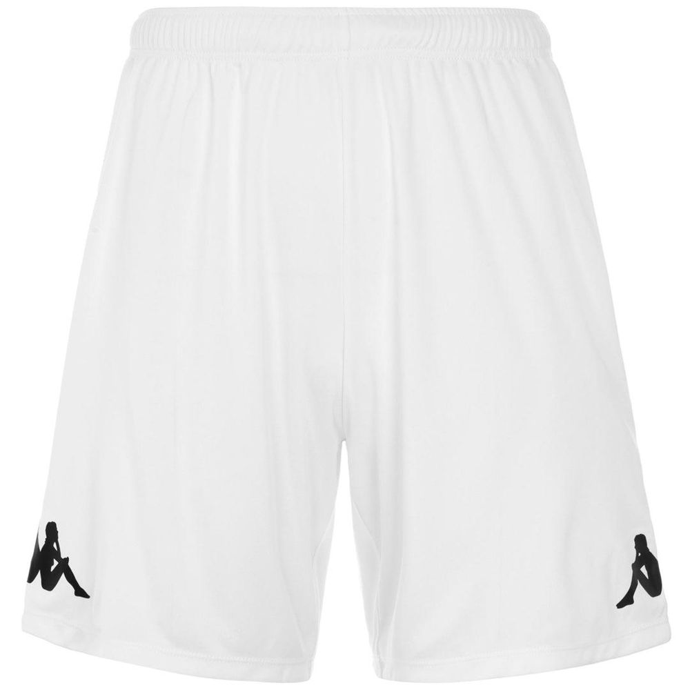 Men Kappa 4 Football Nurcheta Shorts White | KG9352461