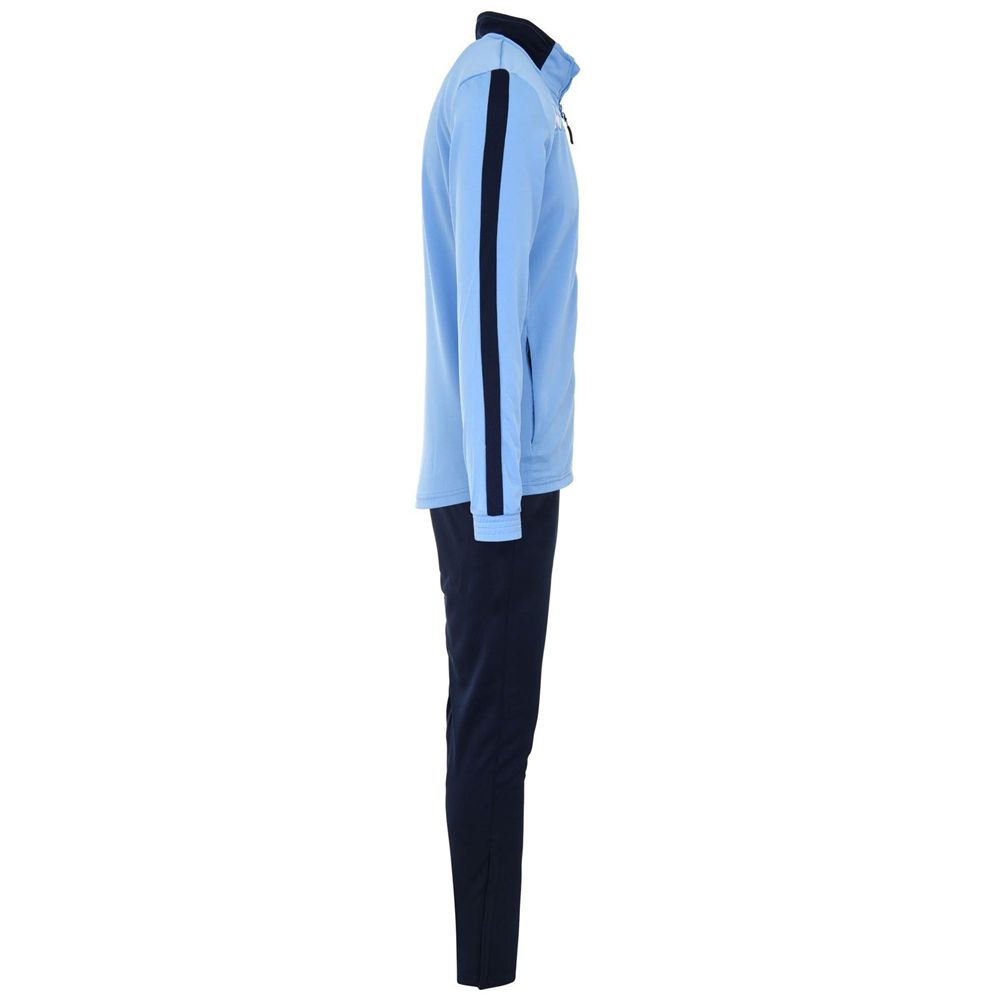 Men Kappa 4 Football Salcito Tracksuit Blue | BI0739845