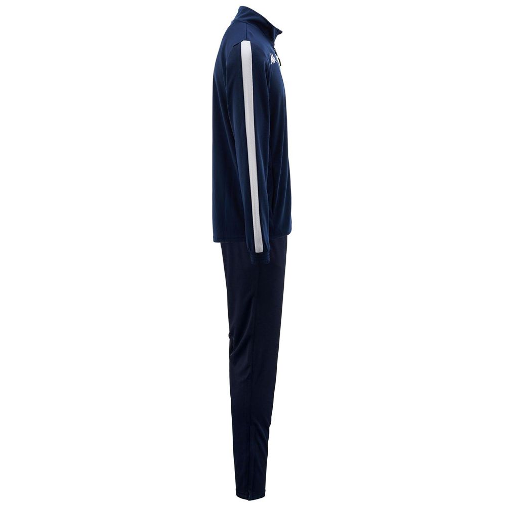 Men Kappa 4 Football Salcito Tracksuit Navy | NC0275683