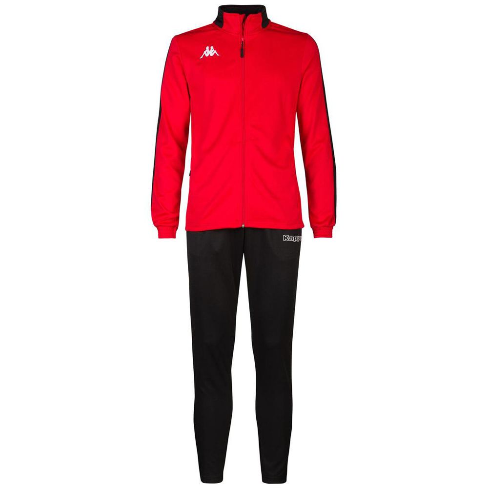 Men Kappa 4 Football Salcito Tracksuit Red | MF4623857