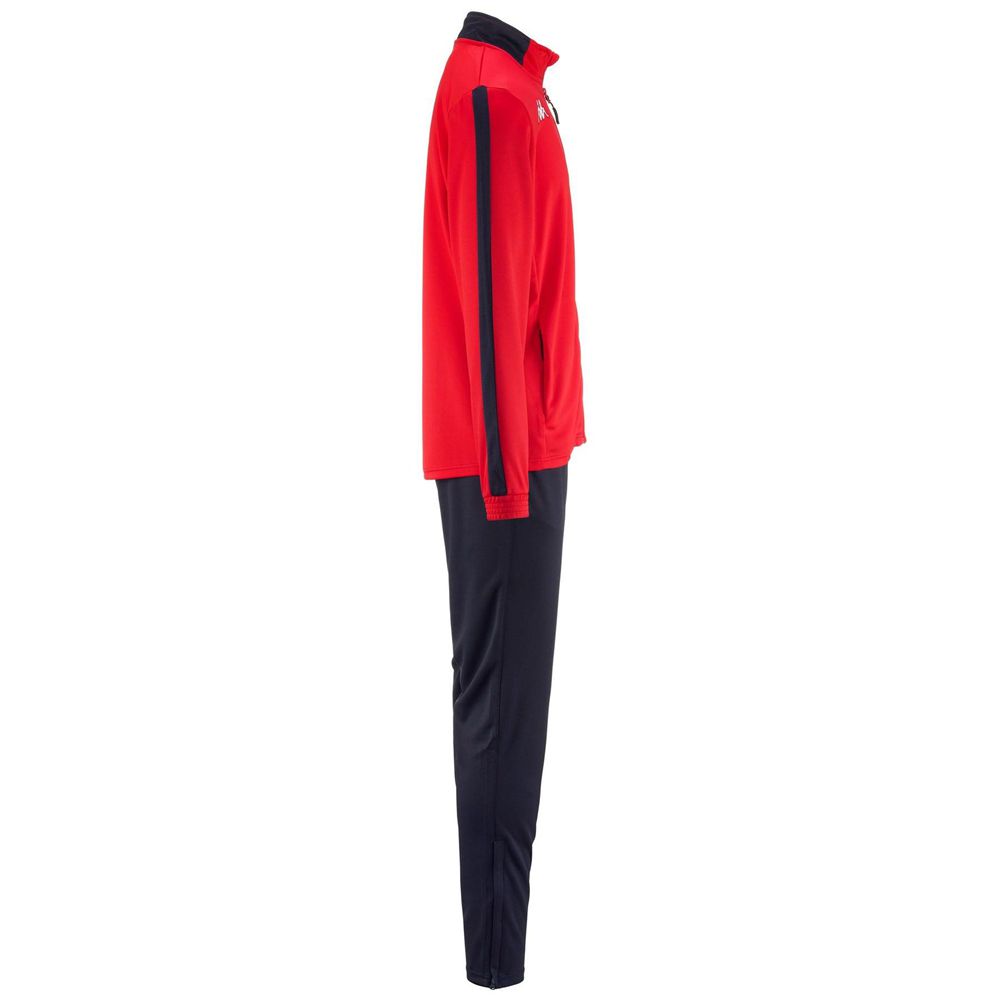 Men Kappa 4 Football Salcito Tracksuit Red | EJ6107935