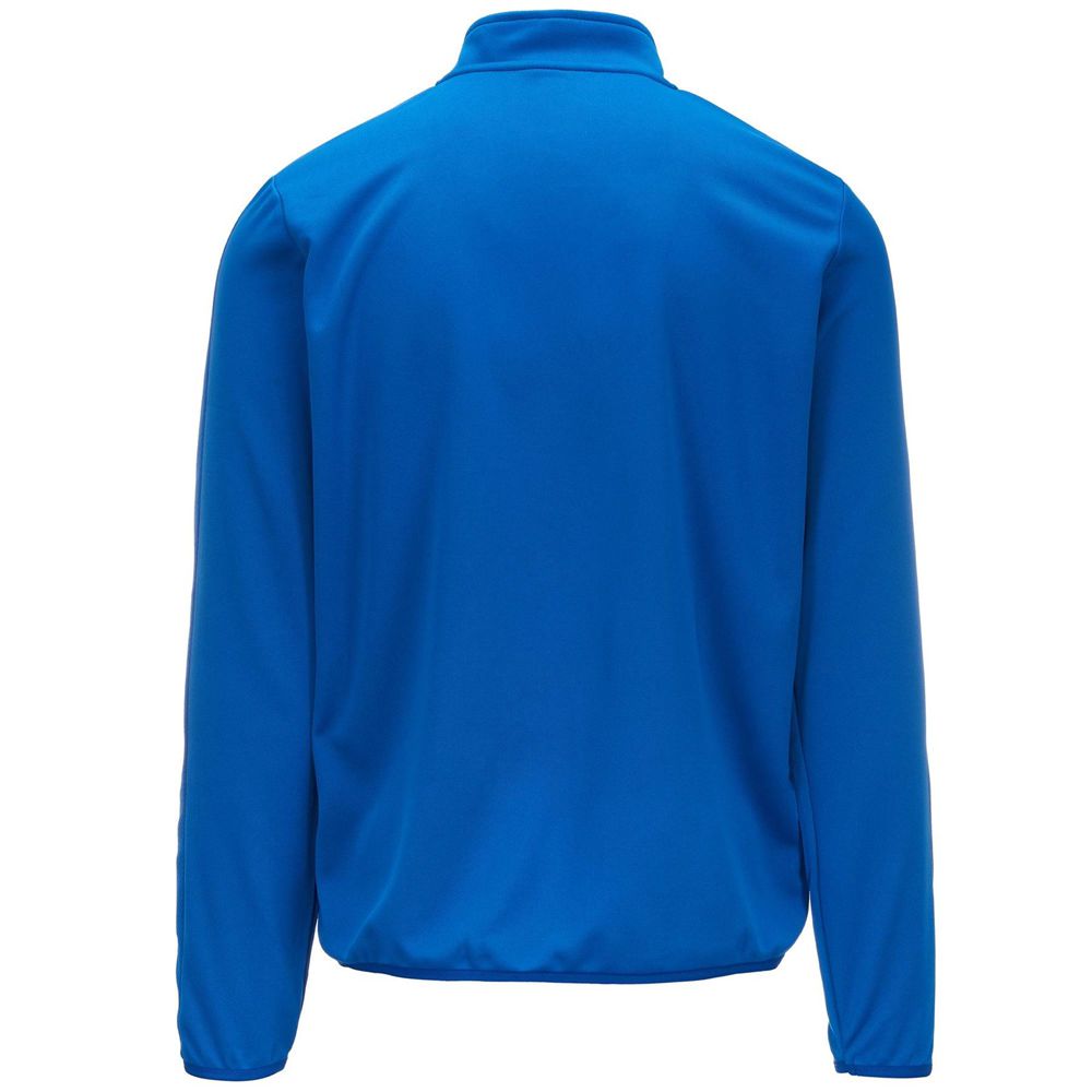 Men Kappa 4 Football Tavole Sweater Blue | NS0467182