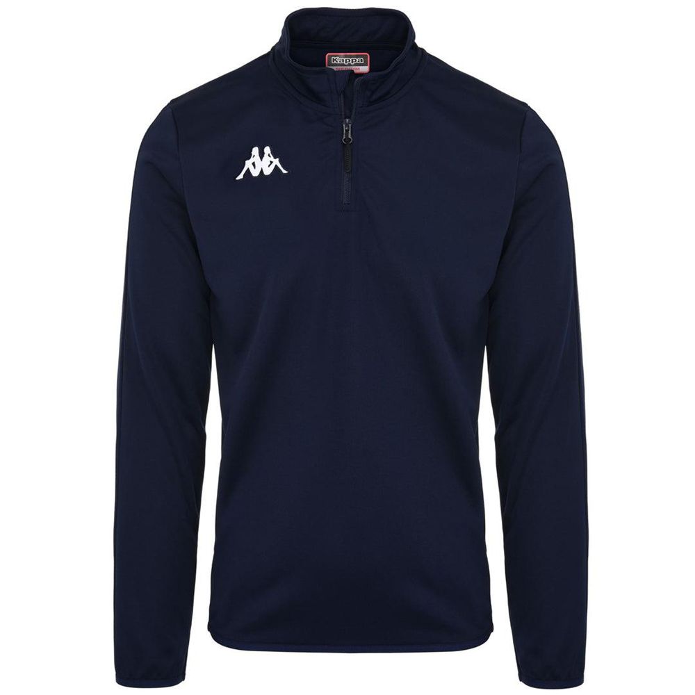 Men Kappa 4 Football Tavole Sweater Navy | SH4195036