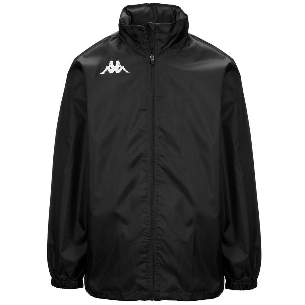 Men Kappa 4 Football Wister Jacket Black | BY9470152