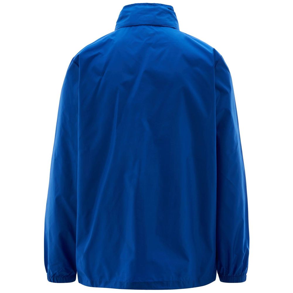 Men Kappa 4 Football Wister Jacket Blue | OH1298035