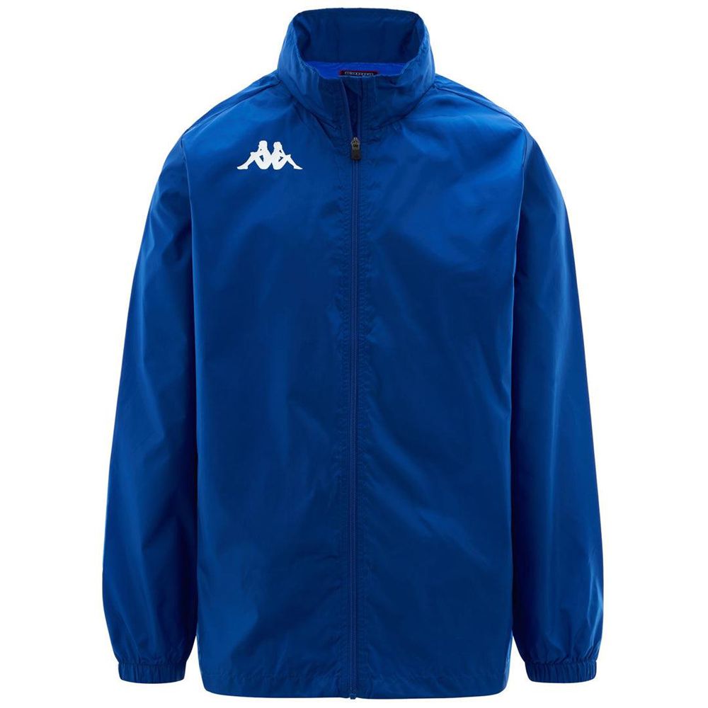 Men Kappa 4 Football Wister Jacket Blue | OH1298035