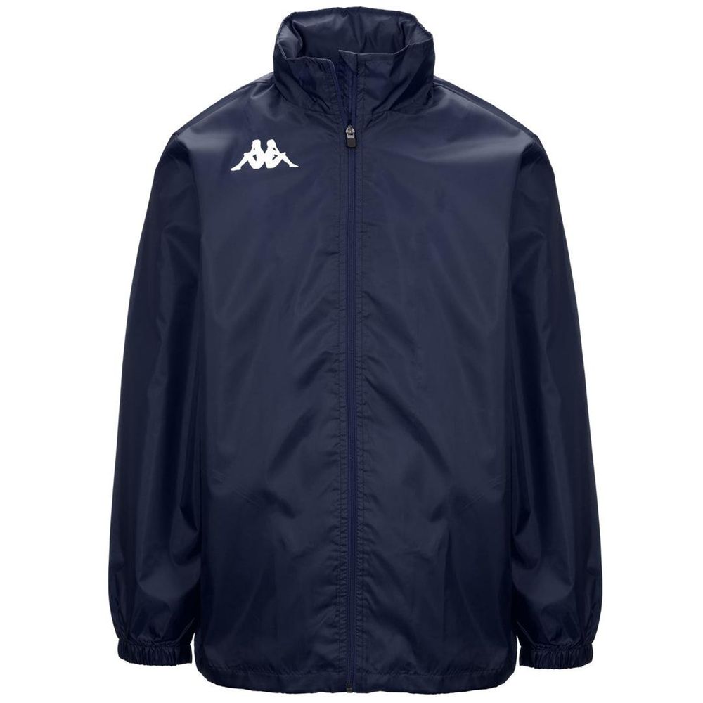 Men Kappa 4 Football Wister Jacket Navy | LO3871520