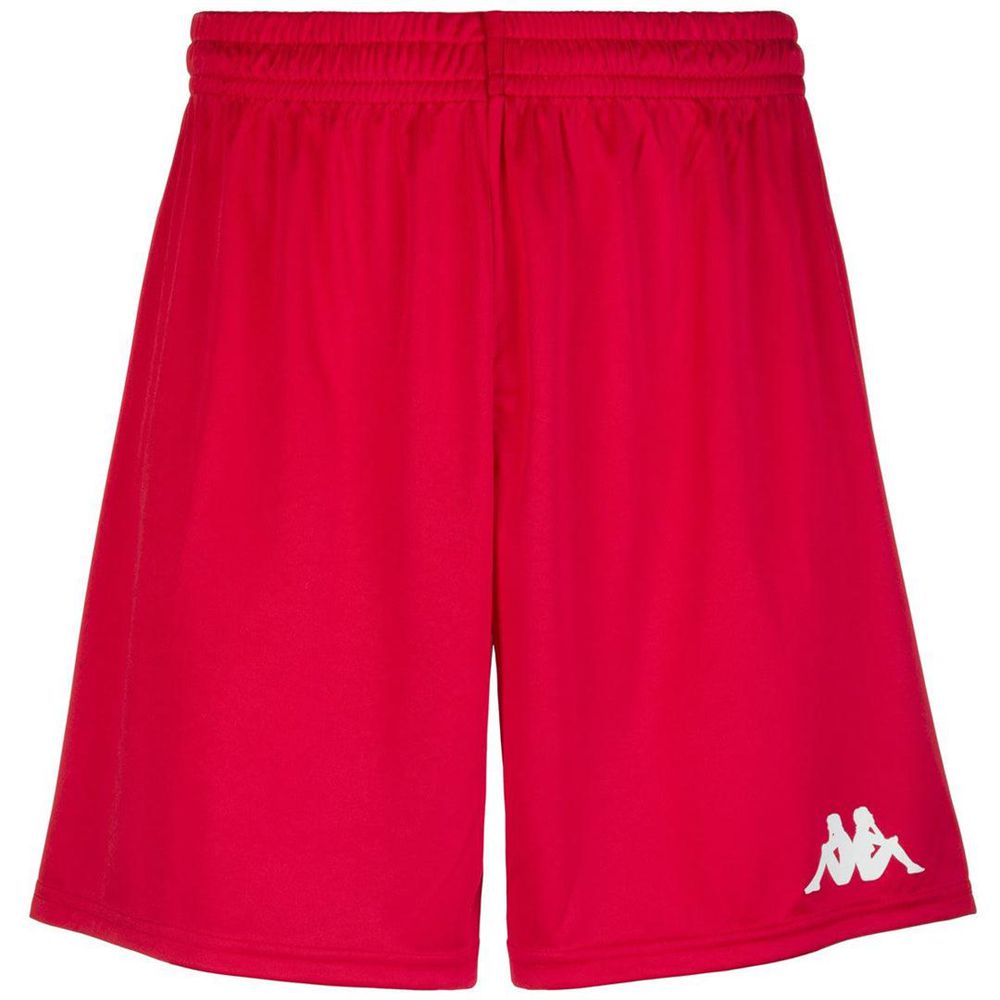 Men Kappa 4 Football Wusis Shorts Red | YZ1068452