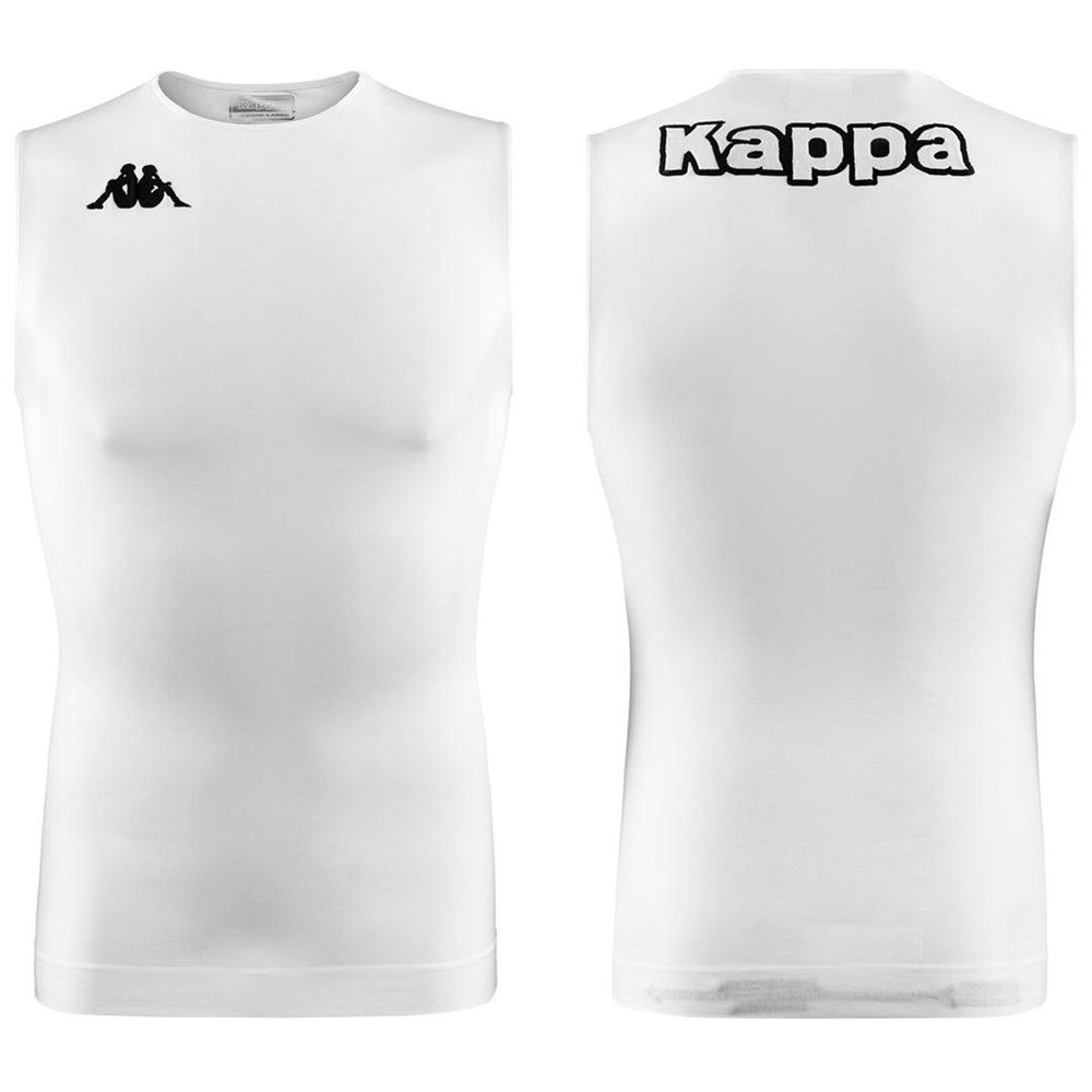 Men Kappa 4 Skin Kombat Zank 2 Tank Top White | CG6413508