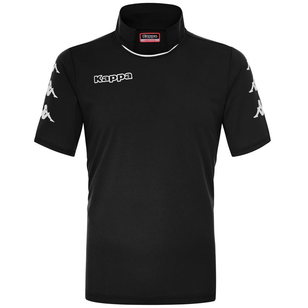 Men Kappa 4 Soccer Bondorf Jersey Black | FX0629713