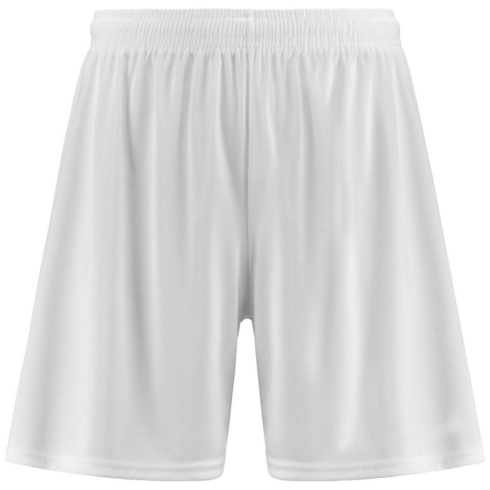 Men Kappa 4 Soccer Borgoc Shorts White | WL7956018