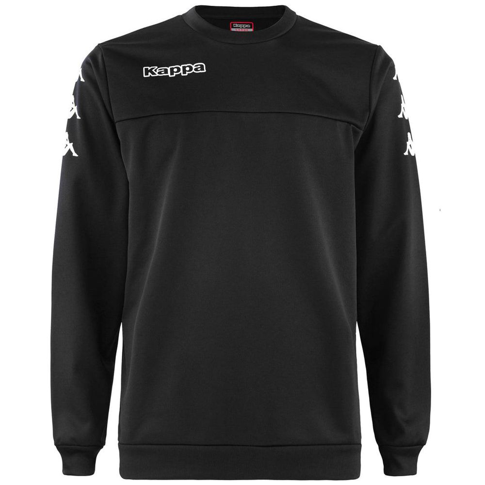 Men Kappa 4 Soccer Boup Sweater Black | EI1548037