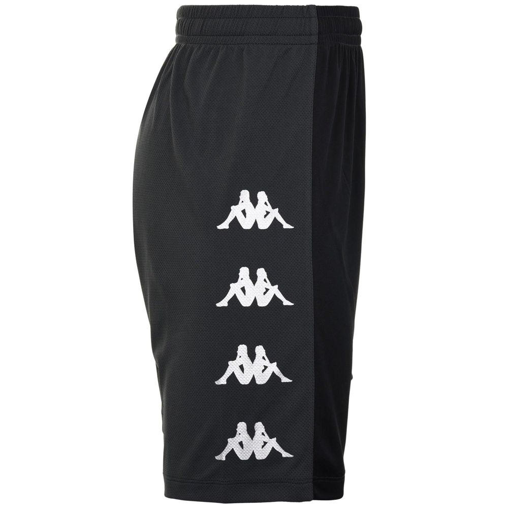 Men Kappa 4 Soccer Delebio Shorts Black | BY9531706