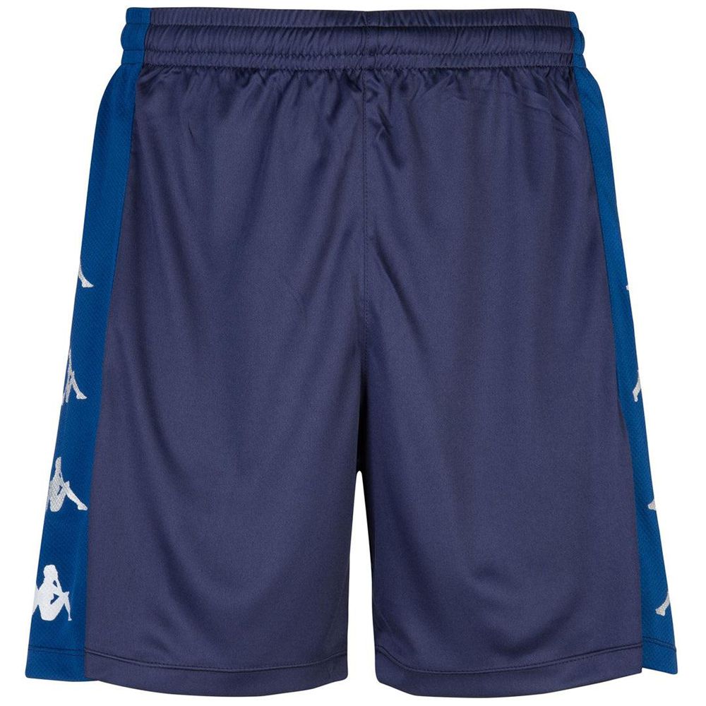 Men Kappa 4 Soccer Delebio Shorts Blue | MI4372895