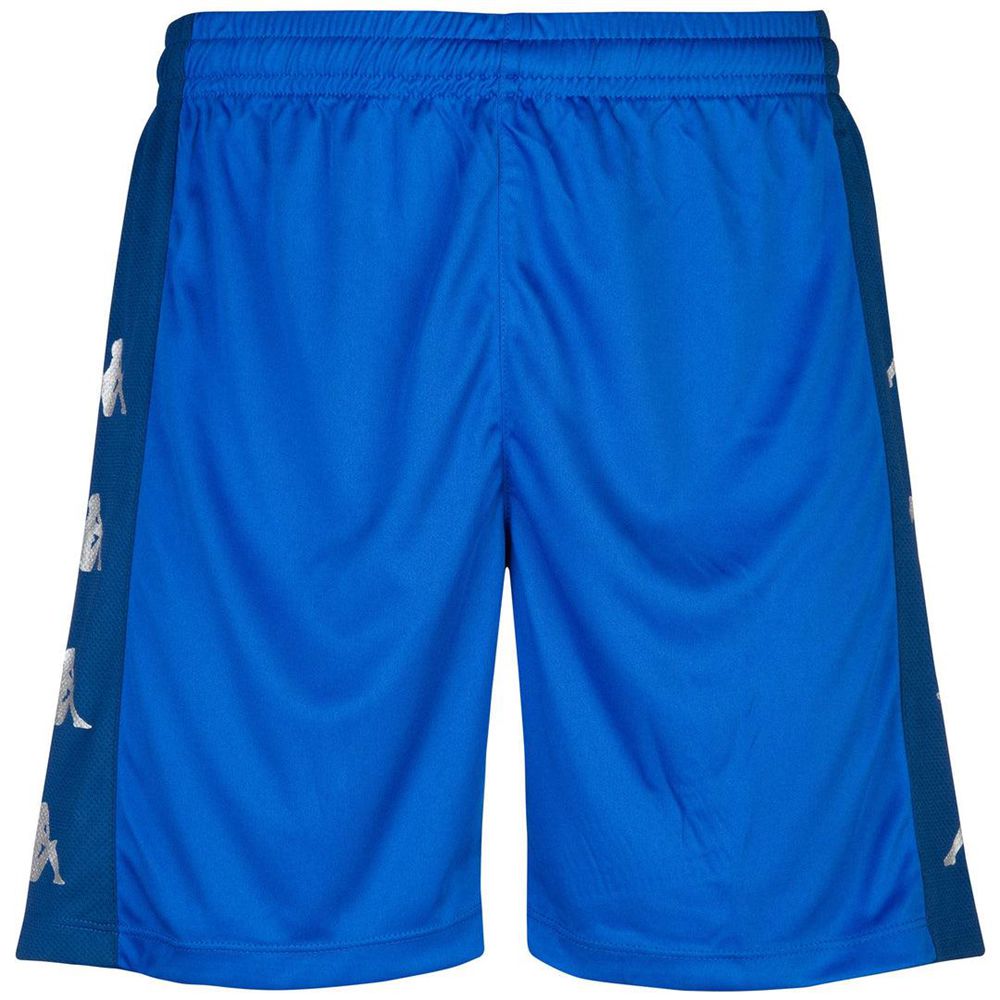 Men Kappa 4 Soccer Delebio Shorts Blue | BX0691724