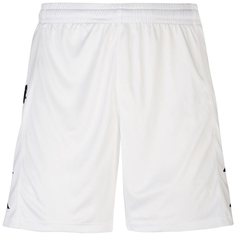 Men Kappa 4 Soccer Delebio Shorts White | WJ7213604