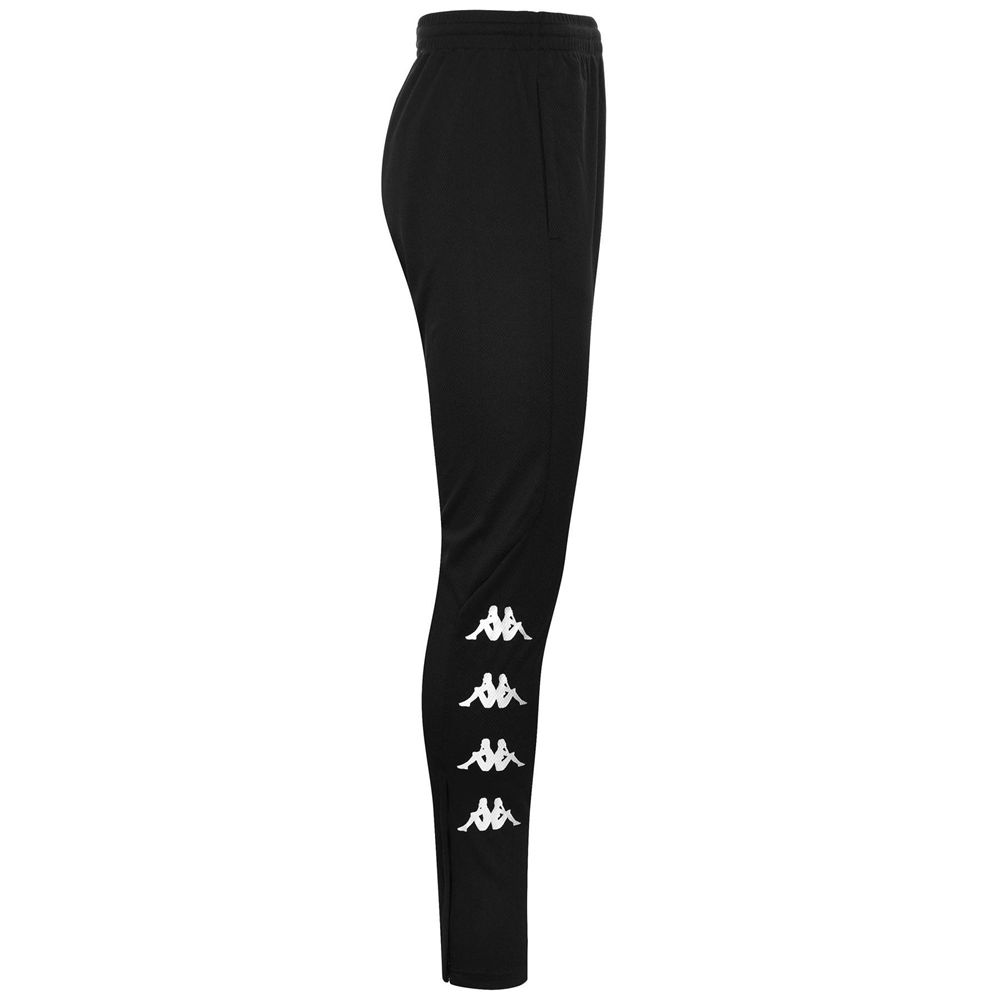 Men Kappa 4 Soccer Dolcedo Pants Black | GI0593812