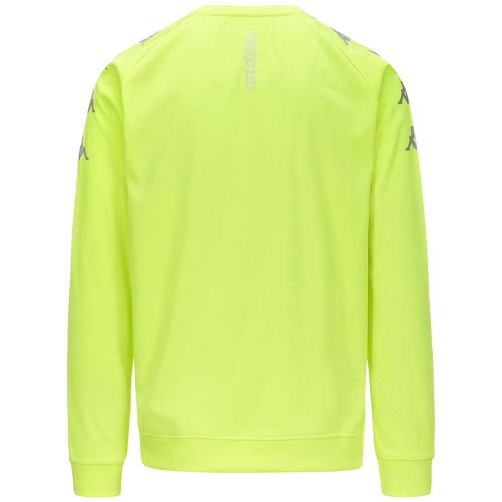 Men Kappa 4 Soccer Parme Sweater Green | DZ6147805