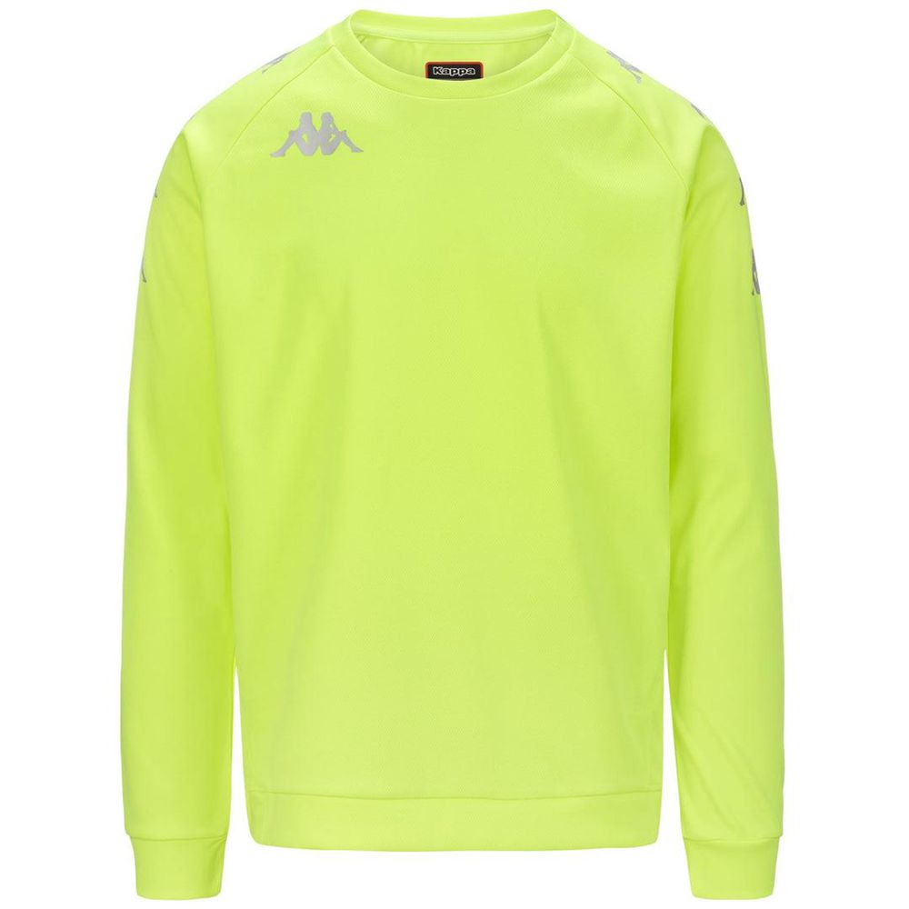 Men Kappa 4 Soccer Parme Sweater Green | DZ6147805