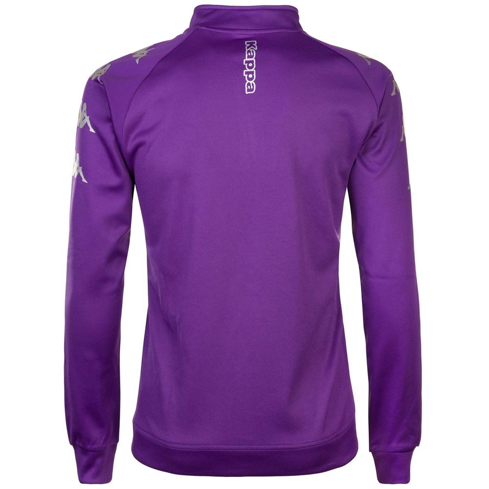 Men Kappa 4 Soccer Trieste Sweater Purple | RE5841269