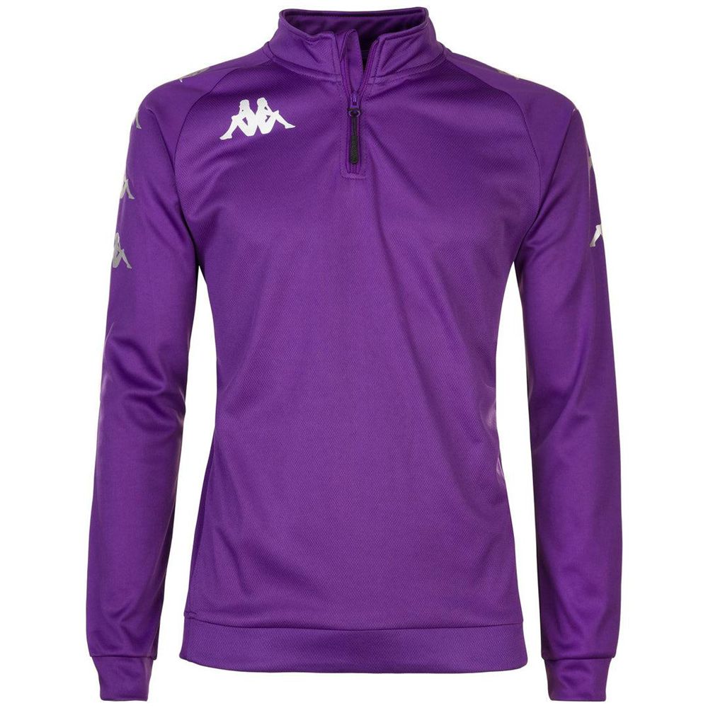 Men Kappa 4 Soccer Trieste Sweater Purple | RE5841269