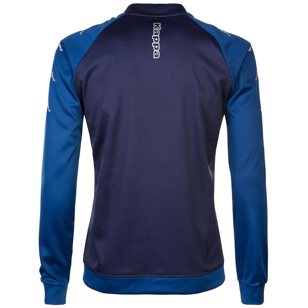 Men Kappa 4 Soccer Verone Sweater Navy | QD2791083