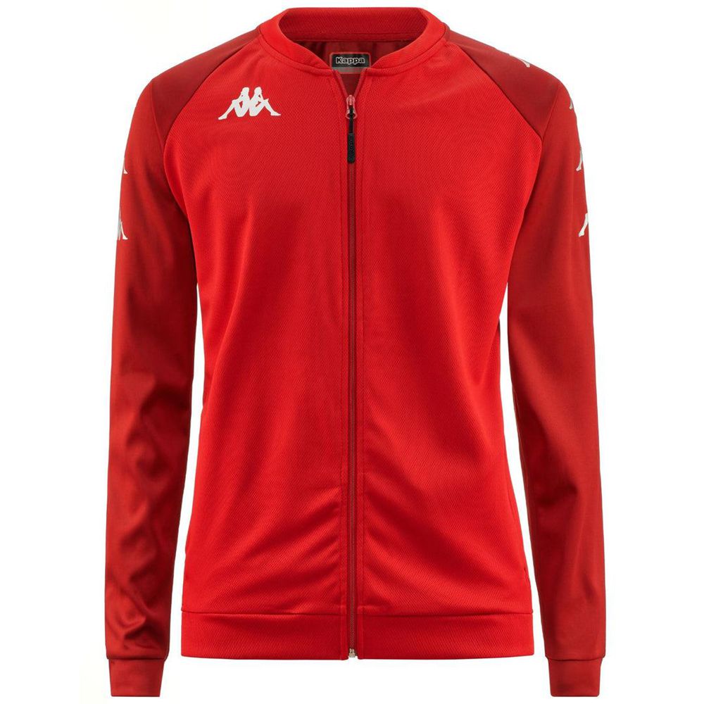 Men Kappa 4 Soccer Verone Sweater Red | SK3820976