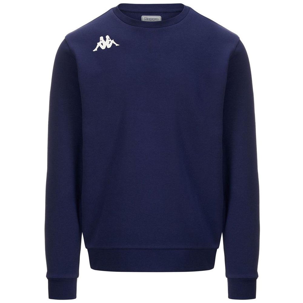 Men Kappa 4 Training Bavio Sweater Navy | NK7295603