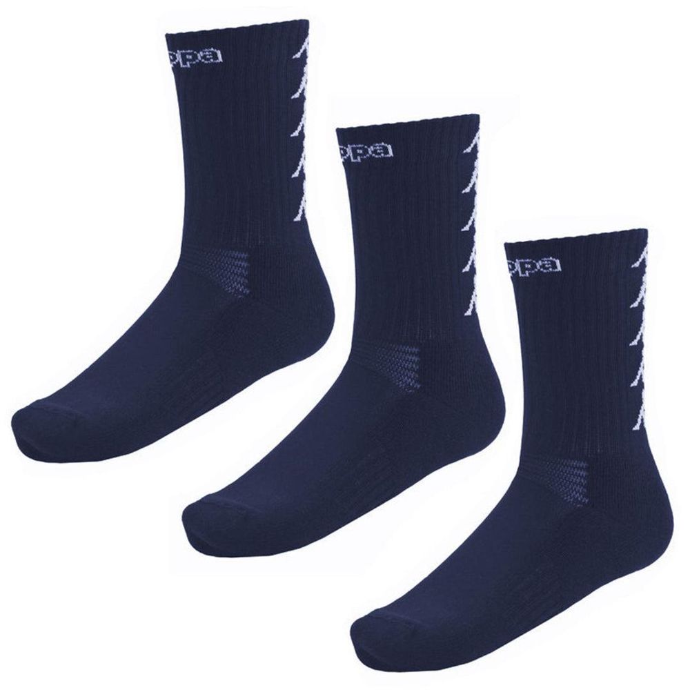 Men Kappa 4 Training Eleno 3pack Socks Navy | ZM7581426