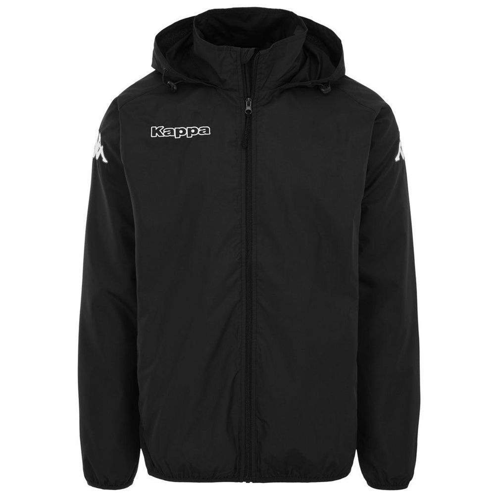 Men Kappa 4 Training Martio Jacket Black | KJ8736201