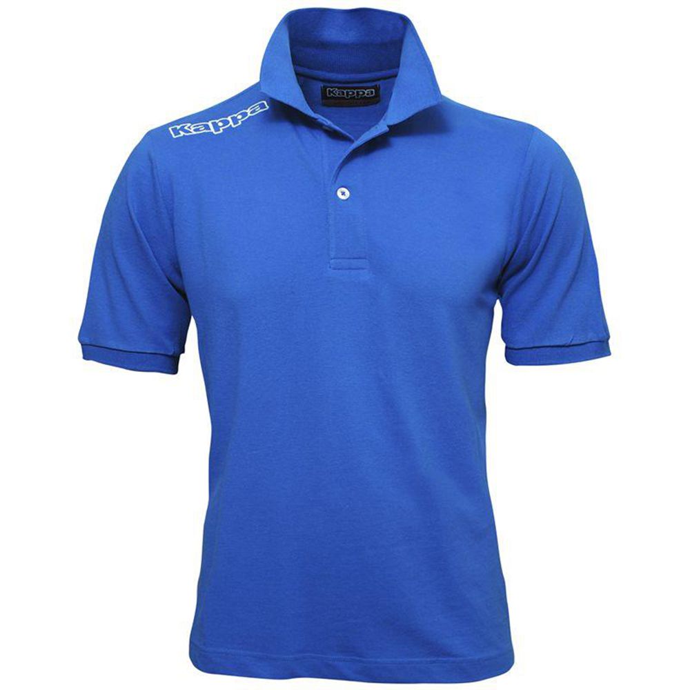 Men Kappa 4 Training Polo Mss Polo Shirt Blue | CQ7245931